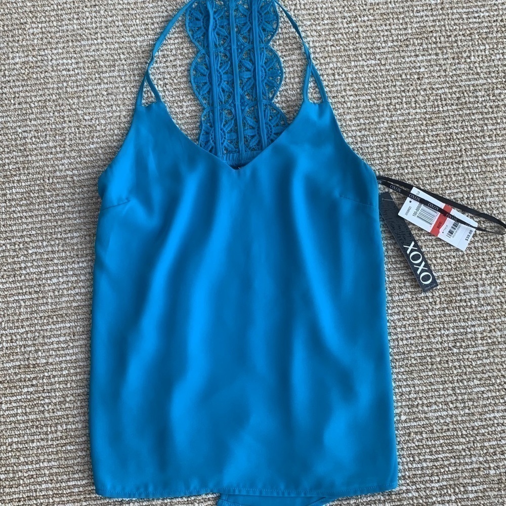 #XOXO Blue Sleeveless Top Size XS
